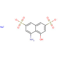 5460-09-3 8-Amino-1-naphthol-3,6-disulfonic acid monosodium salt monohydrate chemical structure