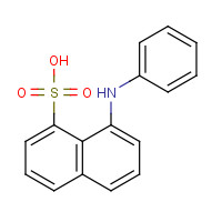 82-76-8 8-Anilino-1-naphthalenesulfonic acid chemical structure
