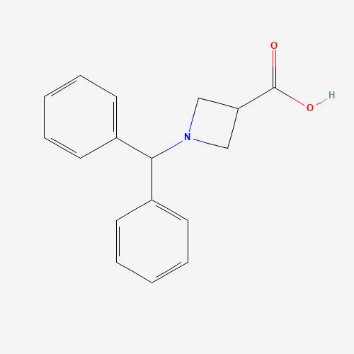 36476-87-6 1-Benzhydrylazetidine-3-carboxylic acid chemical structure