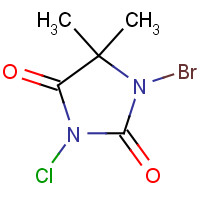 16079-88-2 1-Bromo-3-chloro-5,5-dimethylhydantoin chemical structure