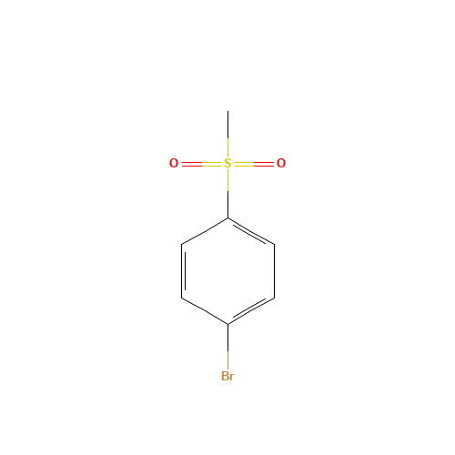 3466-32-8 4-Bromophenyl methyl sulfone chemical structure