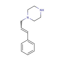 18903-01-0 TRANS-1-CINNAMYLPIPERAZINE chemical structure