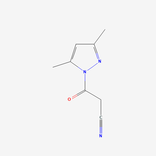 36140-83-7 1-CYANOACETYL-3,5-DIMETHYLPYRAZOLE chemical structure