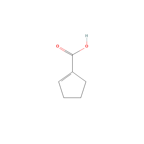1560-11-8 1-Cyclopentenecarboxylic acid chemical structure