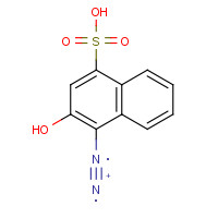 887-76-3 1-Diazo-2-naphthol-4-sulfonic acid chemical structure