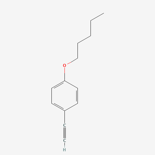 79887-16-4 1-Eth-1-ynyl-4-(pentyloxy)benzene chemical structure