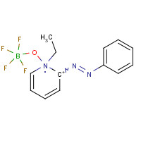 16599-97-6 1-Ethyl-2-(phenylazo)-pyridinium tetrafluoroborate chemical structure