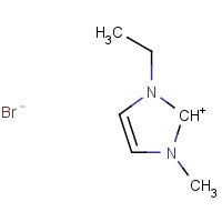 65039-08-9 1-Ethyl-3-methylimidazolium bromide chemical structure