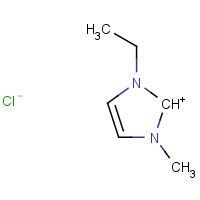 65039-09-0 1-Ethyl-3-methylimidazolium chloride chemical structure