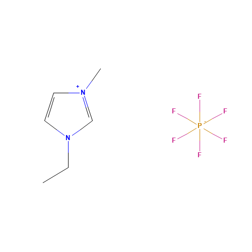 155371-19-0 1-Ethyl-3-methylimidazolium hexafluorophosphate chemical structure