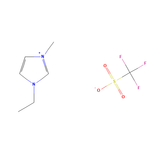 145022-44-2 1-Ethyl-3-methylimidazolium trifluoromethanesulfonate chemical structure
