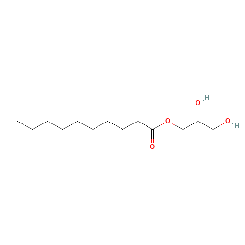 11139-88-1 1-Glyceryl caprate chemical structure
