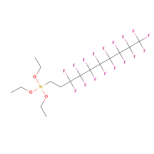 101947-16-4 1H,1H,2H,2H-PERFLUORODECYLTRIETHOXYSILANE chemical structure