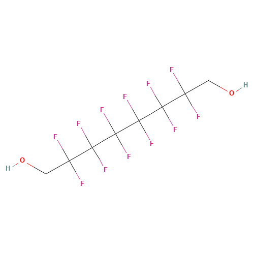 90177-96-1 2,2,3,3,4,4,5,5,6,6,7,7-DODECAFLUORO-1,8-OCTANEDIOL chemical structure