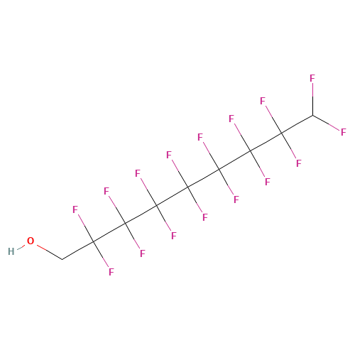 376-18-1 1H,1H,9H-Hexadecafluoro-1-nonanol chemical structure