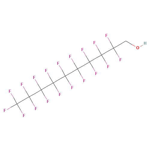 307-37-9 1H,1H-PERFLUORO-1-DECANOL chemical structure
