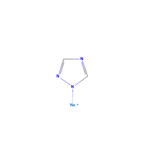 41253-21-8 1,2,4-Triazolylsodium chemical structure