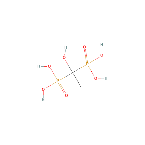 2809-21-4 1-Hydroxyethylidene-1,1-diphosphonic acid chemical structure