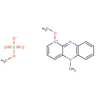 65162-13-2 1-Methoxy-5-methylphenazinium methyl sulfate chemical structure