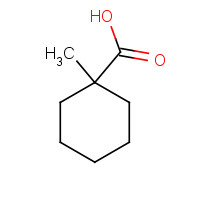 1123-25-7 1-METHYL-1-CYCLOHEXANECARBOXYLIC ACID chemical structure