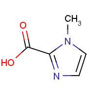 20485-43-2 1-Methyl-1H-imidazole-2-carboxylic acid chemical structure