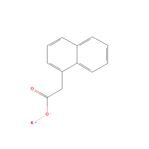 15165-79-4 1-NAPHTHALENEACETIC ACID POTASSIUM SALT chemical structure