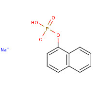 81012-89-7 1-NAPHTHYL PHOSPHATE MONOSODIUM SALT MONOHYDRATE chemical structure