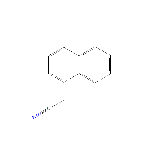 132-75-2 1-Naphthyl acetonitrile chemical structure