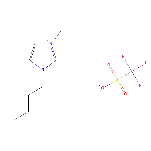 174899-66-2 1-Butyl-3-methylimidazolium trifluoromethansulfonate chemical structure