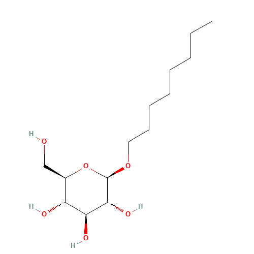 29836-26-8 Octyl-beta-D-glucopyranoside chemical structure