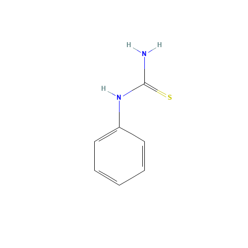 103-85-5 1-PHENYL-2-THIOUREA chemical structure
