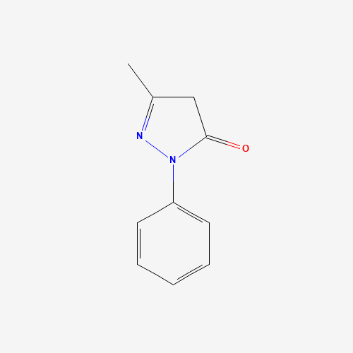 89-25-8 5-Methyl-2-phenyl-1,2-dihydropyrazol-3-one chemical structure