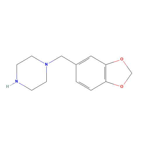 32231-06-4 1-Piperonylpiperazine chemical structure