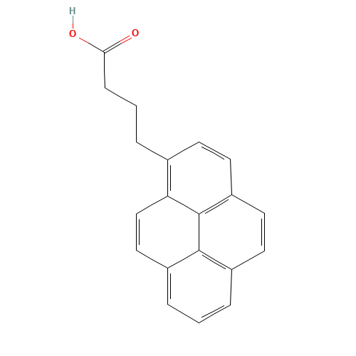 3443-45-6 1-PYRENEBUTYRIC ACID chemical structure