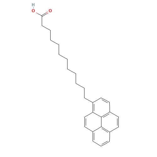 69168-45-2 1-PYRENEDODECANOIC ACID chemical structure