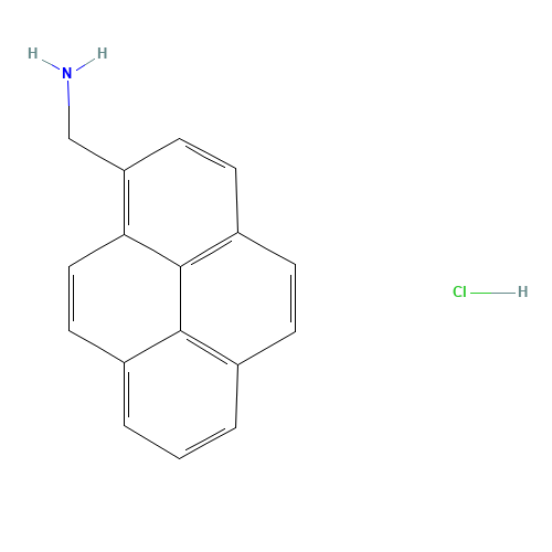 93324-65-3 1-AMINOMETHYLPYRENE,HYDROCHLORIDE chemical structure