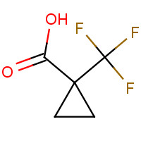 277756-46-4 1-TRIFLUOROMETHYLCYCLOPROPANE-1-CARBOXYLIC ACID chemical structure