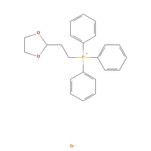 86608-70-0 2-(1,3-Dioxolan-2-yl)ethyltriphenylphosphonium bromide chemical structure