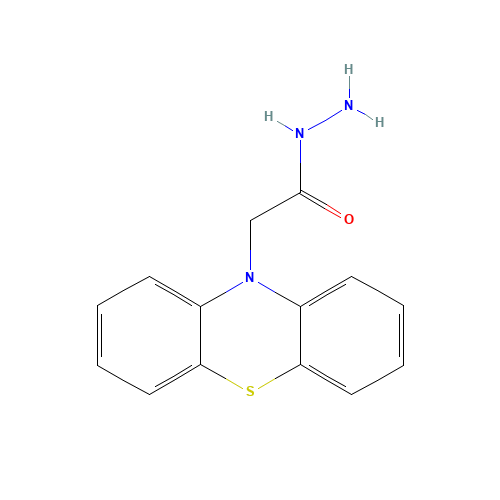 125096-15-3 2-(10H-PHENOTHIAZIN-10-YL)ACETOHYDRAZIDE chemical structure