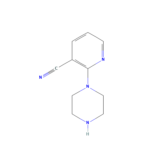 84951-44-0 2-PIPERAZINONICOTINONITRILE chemical structure
