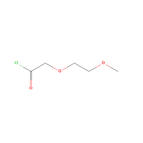 16024-55-8 2-(2-METHOXYETHOXY)ACETYL CHLORIDE chemical structure