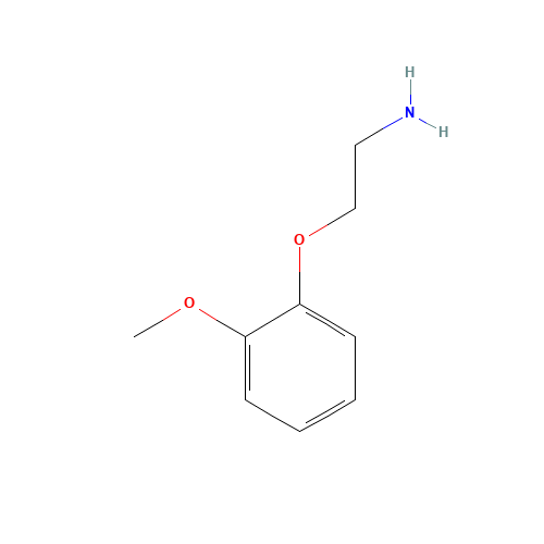 1836-62-0 2-(2-Methoxyphenoxy)ethylamine chemical structure