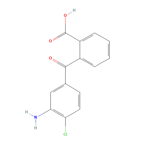 118-04-7 2-(3-Amino-4-chloro-benzoyl)benzoic acid chemical structure