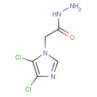 175137-68-5 2-(4,5-DICHLORO-1H-IMIDAZOL-1-YL)ETHANOHYDRAZIDE chemical structure