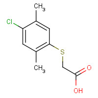 93-77-6 [(4-chloro-2,5-dimethylphenyl)thio]acetic acid chemical structure