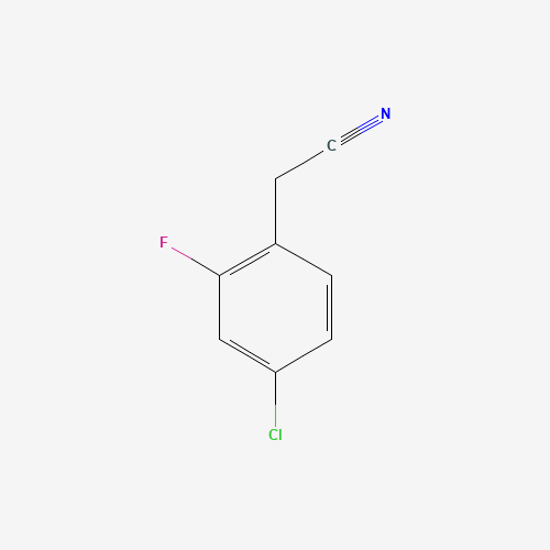 75279-53-7 4-Chloro-2-fluorophenylacetonitrile chemical structure