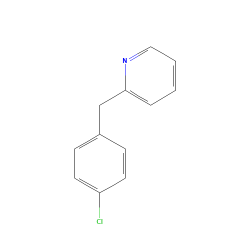4350-41-8 2-(4-Chlorobenzyl)pyridine chemical structure