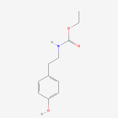 70275-54-6 [2-(4-HYDROXY-PHENYL)-ETHYL]-CARBAMIC ACID ETHYL ESTER chemical structure