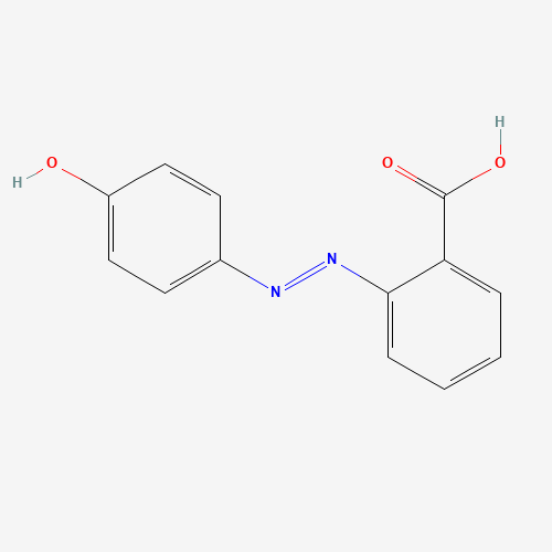 1634-82-8 2-(4-Hydroxyphenylazo)benzoic acid chemical structure