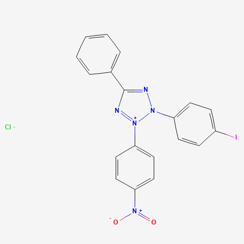 146-68-9 2-(4-Iodophenyl)-3-(4-nitrophenyl)-5-phenyltetrazolium chloride chemical structure